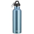 thumbnail image 1 of 25OZ Double Wall Stainless Steel Insulated Bottle Vacuum Water Bottle Keep Cold or Hot more than 12 Hours-Sport lid-Blue, 1 of 3