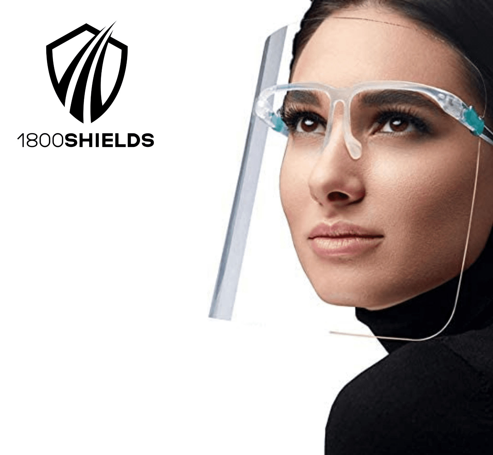 25PC Fashionable, Safe Face Shields for Everyday Use