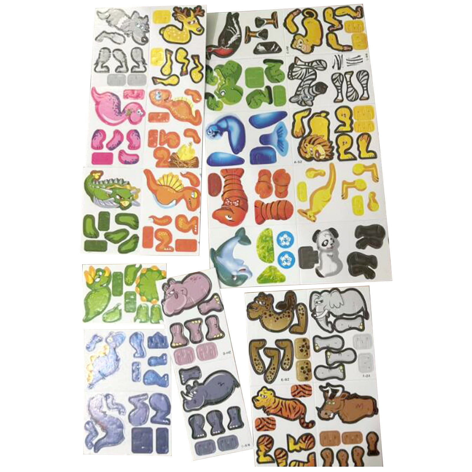 25PC Themed 3D Jigsaw Puzzles Fine Motor Skill Stem Toys Early