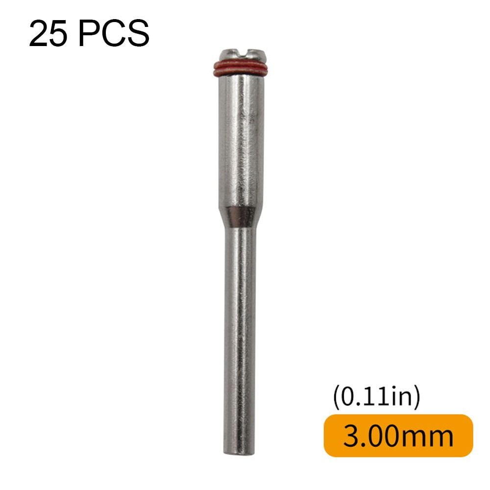 25PCS Fixed Rod Shank Accessory For Dremel Rotary Too Diamond Cutting
