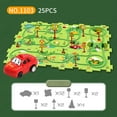 thumbnail image 1 of 25PCS Puzzle Track Car Play Set DIY Puzzle Racer Kids Car Track Set With Multi Themes Educational For Kids 3 And Above Holiday Birthday Gift, 1 of 5