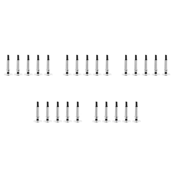 25PCS Universal Stylus Pen Transparent Disc Capacitive Screen Touch Pen Replacement Tip Drawing Writing Nib Pencil