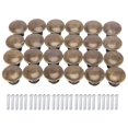 thumbnail image 1 of 25Pcs Door Drawer Knobs 30mm Antique Kitchen Cabinet Cupboard Handles, 1 of 5