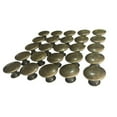 thumbnail image 1 of 25PCS Vintage Door Drawer Knobs 30mm Antique Kitchen Cabinet Cupboard Handles, for Dresser and Cabinet, Old Bronze, 1 of 8