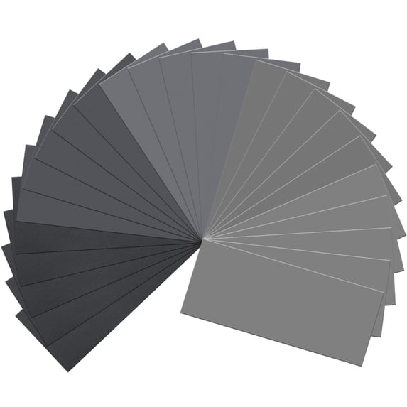 25PCS , Wet Dry , High Grit 1000 2000 3000 5000 7000 Sheets Assortment for Wood Metal Polishing Automotive Sanding, 9 x 3.6 inches