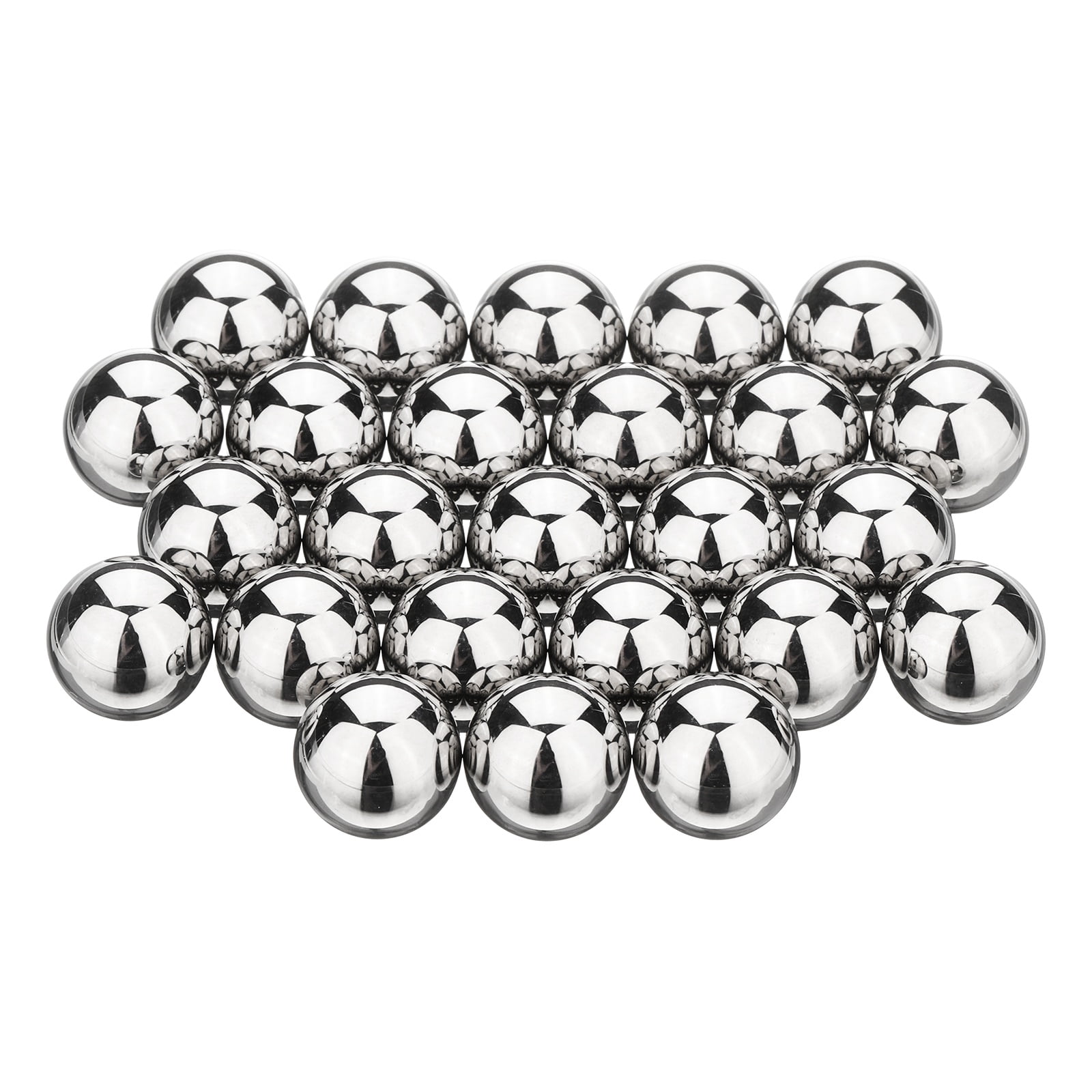 25Pack 1/2" Bearing Balls, 440C Stainless Steel, G10 Precision Balls for Bearings Bicycles Casters Automotive Part and DIY, (Mirror Polished)