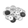 thumbnail image 1 of 25Pack 5.5x32mm 304 Stainless Steel EPDM Bonded Sealing Washers Gaskets, 1 of 5