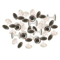 thumbnail image 1 of 25Pc Fly Tying Beads Brass Dumbbell with Eyes Fly Tying /8/10mm Fly, 1 of 6