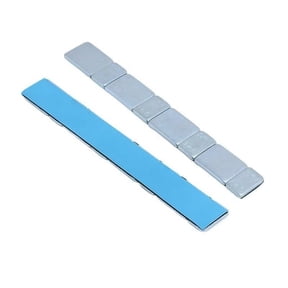 25Pcs Adhesive Wheel Weights Strips 5g and 10g Tire Balance Stickers for Car Motorcycle Bicycle 60g Total Rounded corner