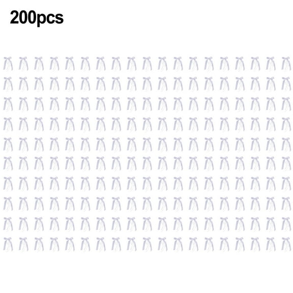 25Pcs Antenna Loops White Car Bows Jewelry Wedding Decor Bridal Car Ribbon