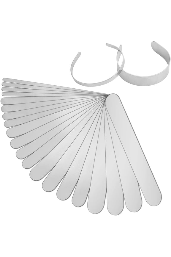 25Pcs Bracelet Blanks Stainless Steel Bangle Blanks 5 Sizes 6.3 Inch Long Steel Bracelet Inner Core Bracelets Customizing Bangle Matreial