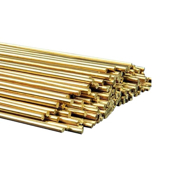 25Pcs Brazing Rods Brass Solder Welding Rod For Oxyacetylene Gas Welding 1.6Mm