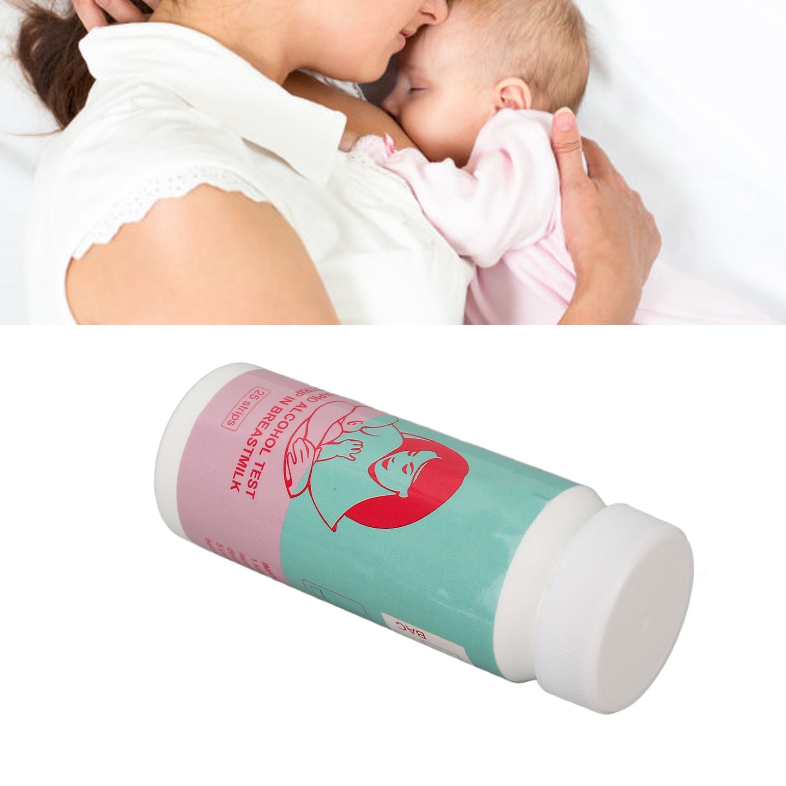 25Pcs Breastmilk Alcohol Test Strips,Fast Accurate Detection Breast