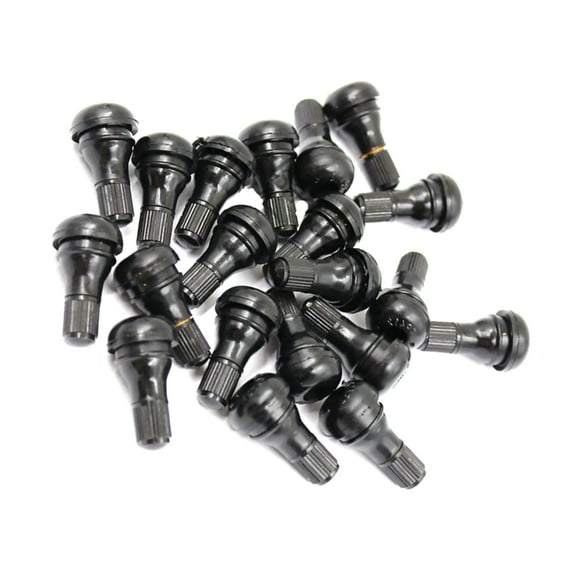 25Pcs Car Tire Valves Shot Rubber Valve Stem Bolt On Valve Stems for Vehicle Tire Valve Cores