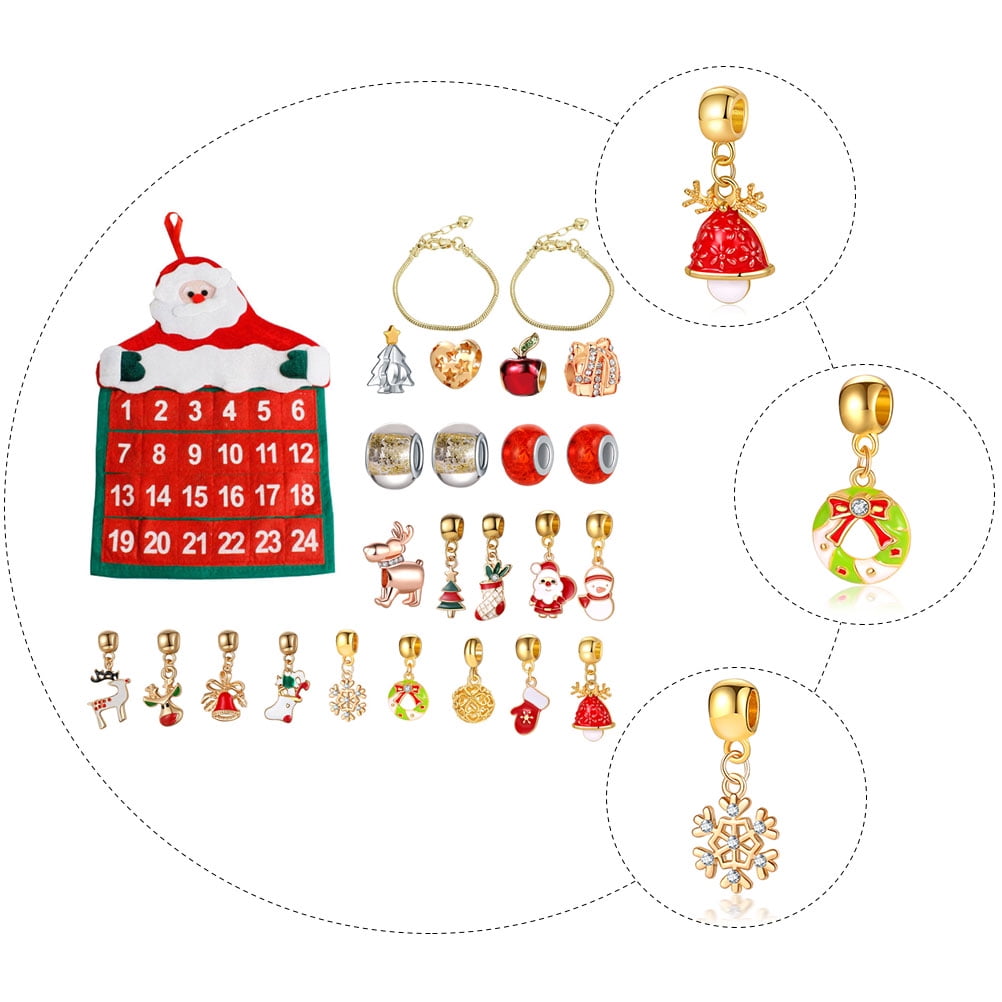 25Pcs Christmasthemed Gift Set Adorable Cloth Bag Lovely Small