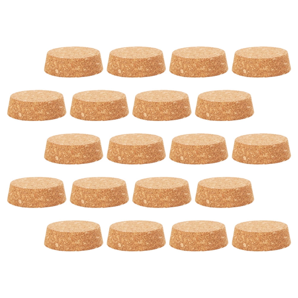 25Pcs Cork Stoppers Bottle Cork Stoppers Bottle Sealing Covers Plant Pot Feet Pad