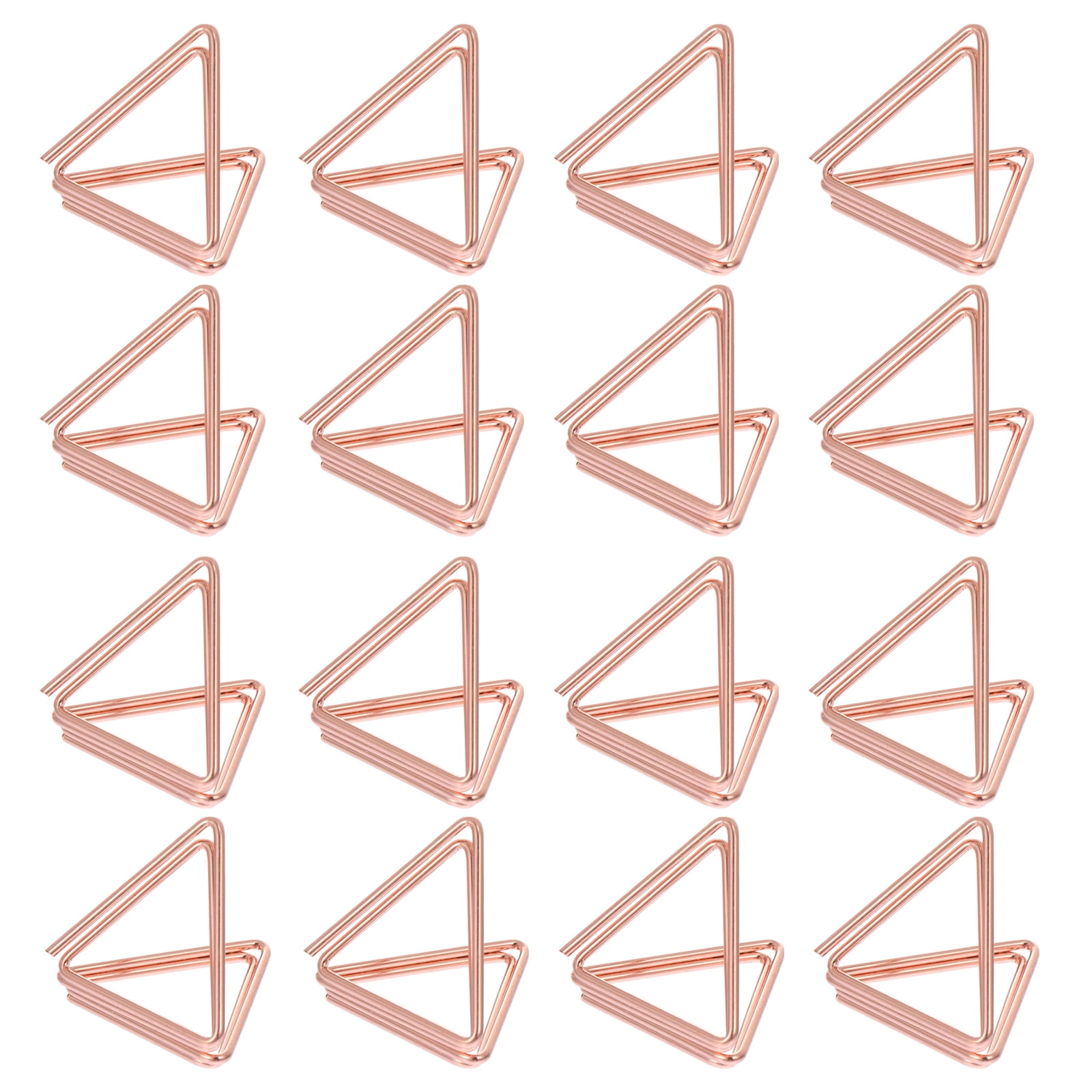 BRIGHTFUFU Brightfufu 25Pcs Iron Double Triangle Table Card Clips ...