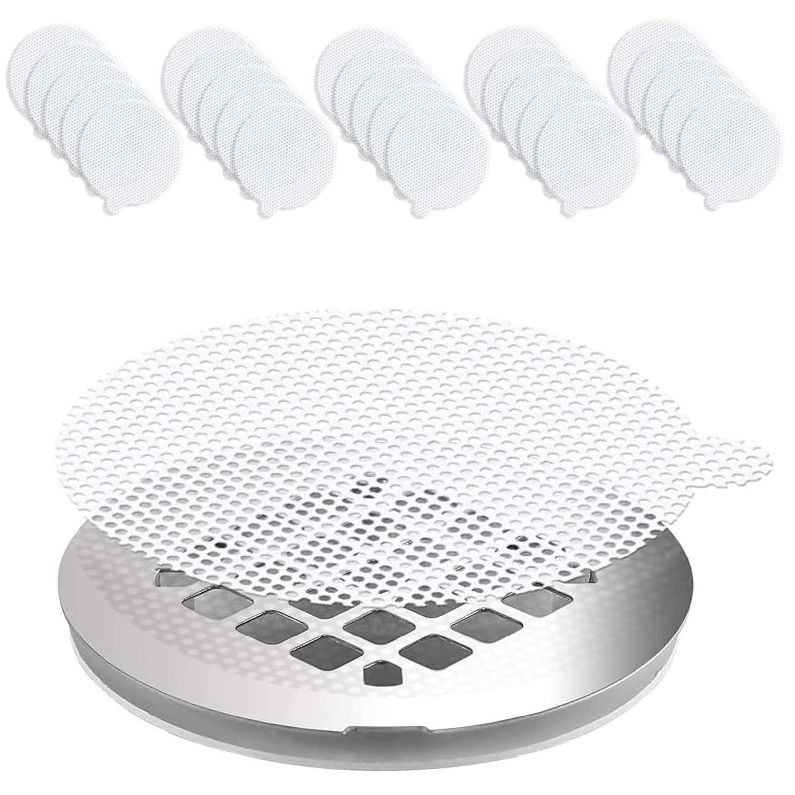 Sticker Sewer 25Pcs Disposable Floor Drain Stickers Sewer Filter Stickers, Mesh ...