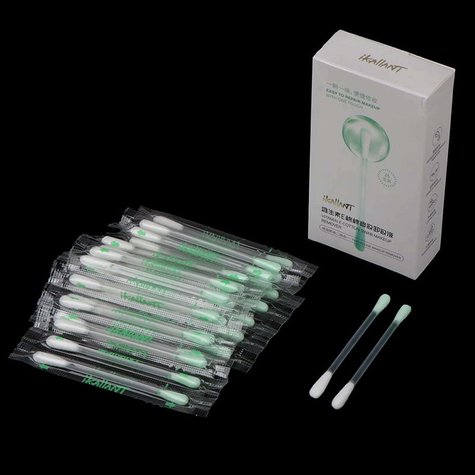 25Pcs Doubleended Cotton Swabs Makeup Remover Stick Face Eye Make Up