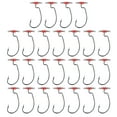 thumbnail image 1 of 25Pcs Drop Shot Hook In Line Drop Shot Rig with Swivels Wide Gaps Barbed Hook, 1 of 11