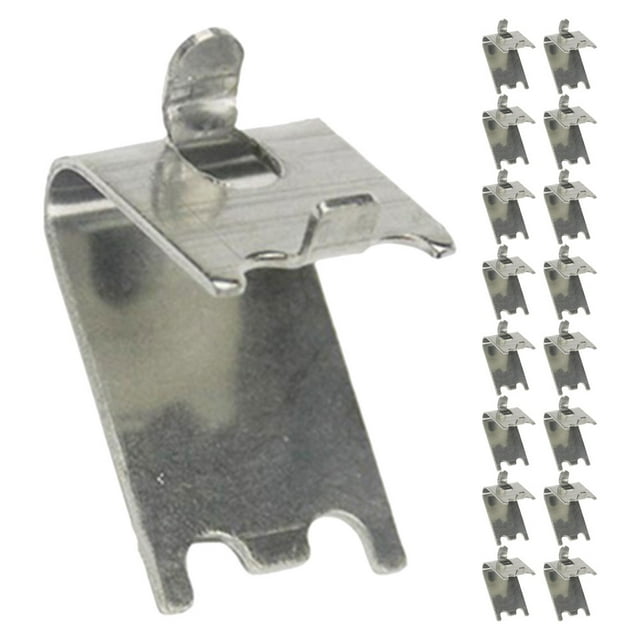 25Pcs Freezer Shelf Clips Metal Shelf Clips for Refrigerator