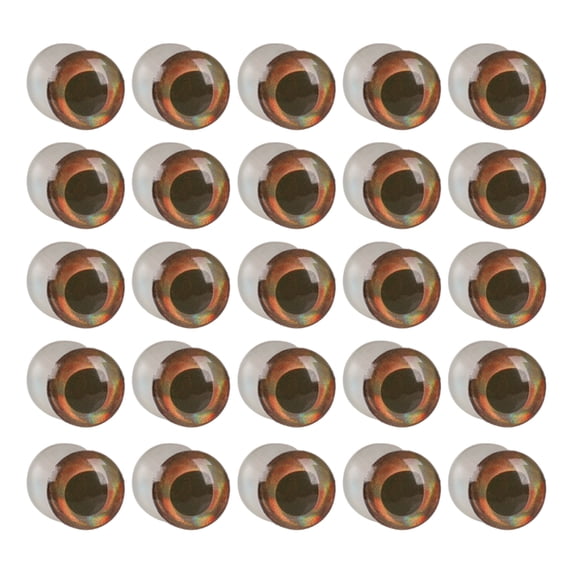 25Pcs Light Weight And Dumbbell Eye For Water Fishing 6mm/8mm/10mm Fishing Dumbbell Eye Set