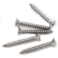 thumbnail image 1 of 25Pcs M4x30mm Phillips Flat Head Self Tapping Wood Screws,304 Stainless Steel, Plastic and Metal.Coarse Threaded, Sharp Point,Self Tapping, 1 of 7