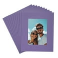thumbnail image 1 of Uxcell 25Pcs Picture Mat 8"x10" Bevel Cut Frame Mattes with Backing for Display Art Measuring Purple, 1 of 7