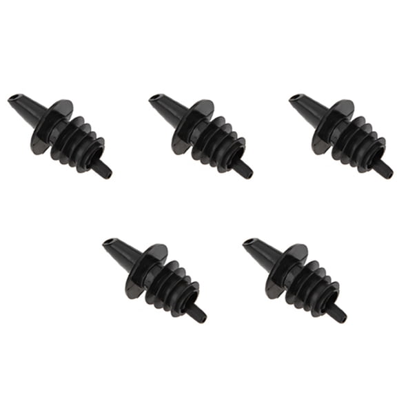 25Pcs Plastic FreeFlow Liquor Spirit Bottle Pourer Bar Wine Cocktail Drinks