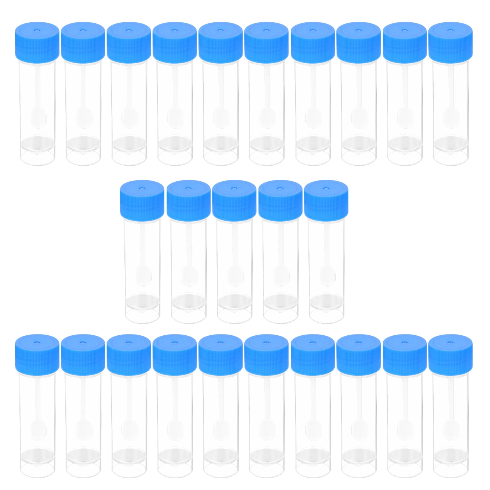 25Pcs Plastic Specimen Cups Urine Container 25ml Sample Cups Fecal