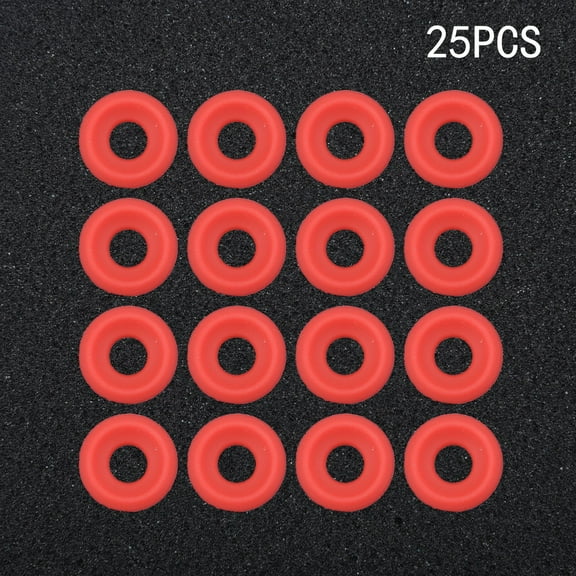 25Pcs Silicon Rubber Washer Gasket Set For-Grolsch Cap Swing Top Bottle Cap 23*14Mm Bar Parts Tool Kitchen Wine-Bottle Accessory