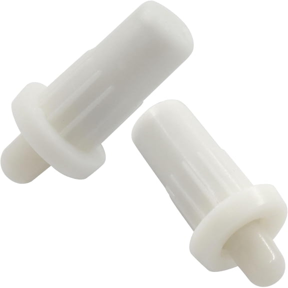 25Pcs Spring Loaded Shutter Repair Pins, Plantation Replacement Pins Windows Tools, Movable Blade Parts for Home Improvement/DIY Enthusiasts(White)