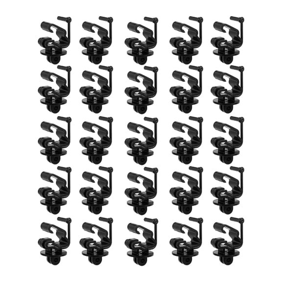 25Pcs T Post Electric Fence Insulators Safety Insulation Clip in Elegant Designs