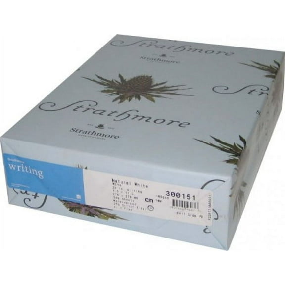 25Pct Cotton Copy Paper, Laser/InkJet, Writing Wove Finish, 20#, Bright White MOW300210