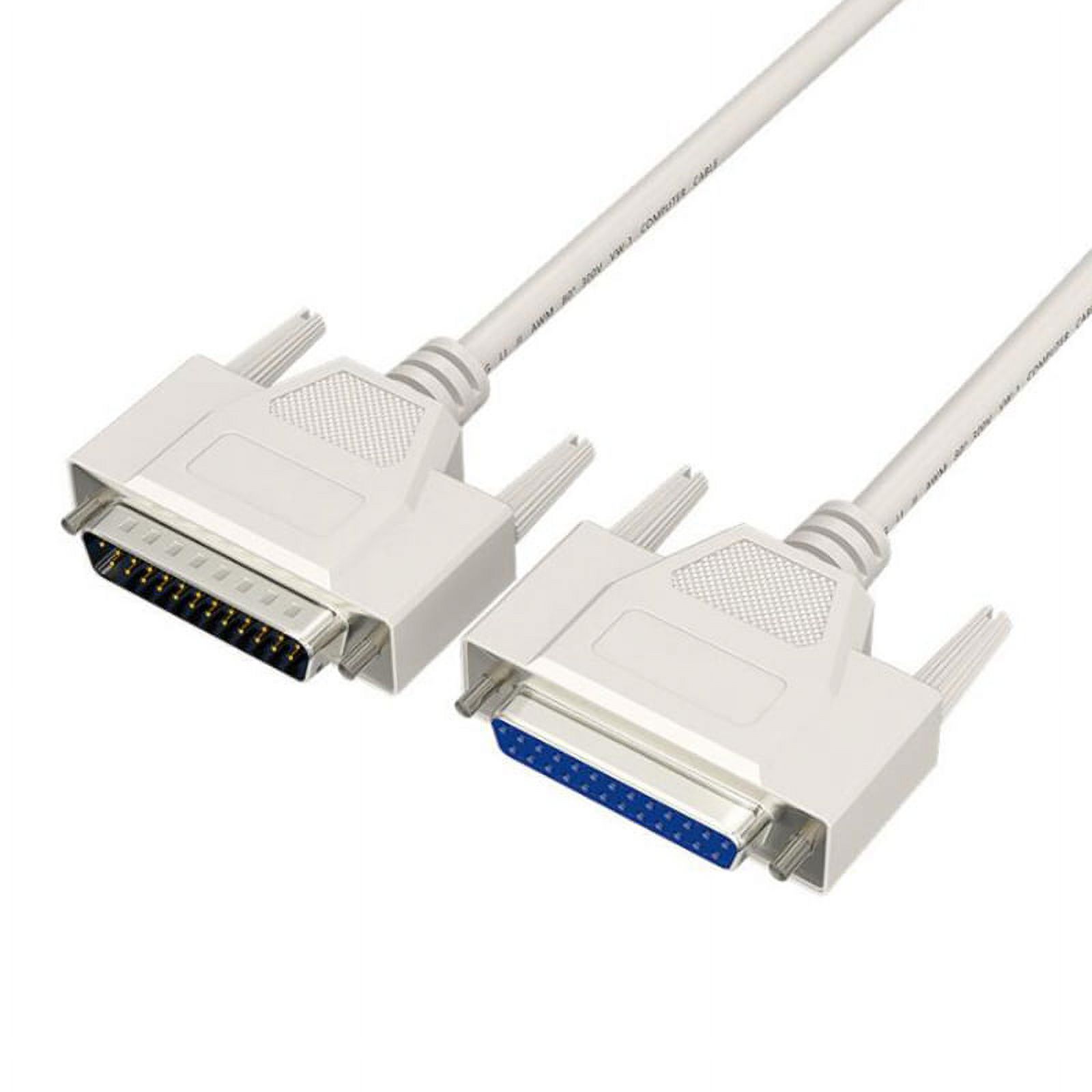 25Pin DB25 Parallel Male to Female Printer DB25 MF Cable 1.5M Computer Cable Printer Extending