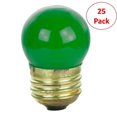 thumbnail image 1 of 25Pk - Sunlite 7.5w S11 Colored Indicator Medium Base Ceramic Green Light Bulb, 1 of 3