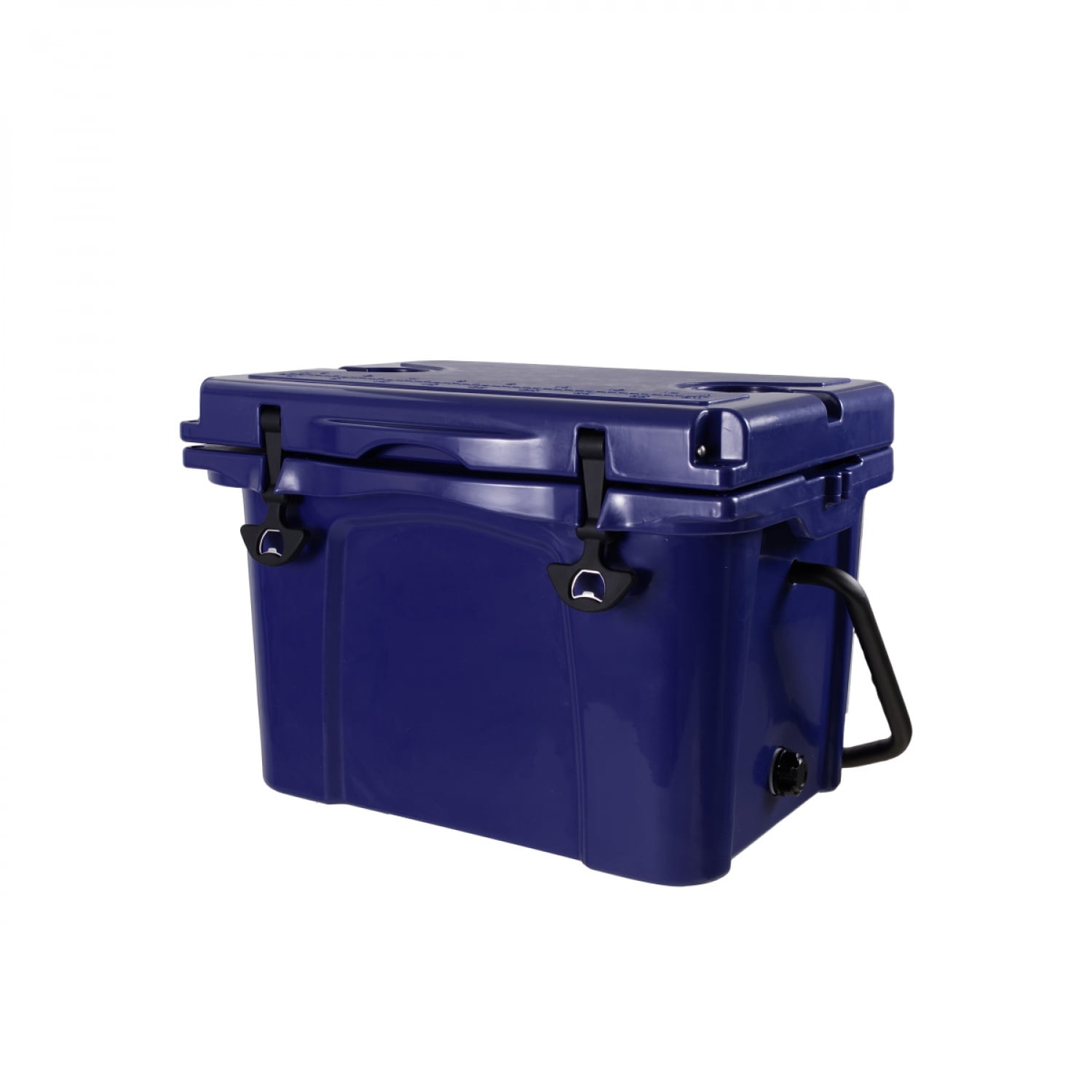 25QT Portable Insulated Hard Cooler with Bottle Opener Cup Holder and ...