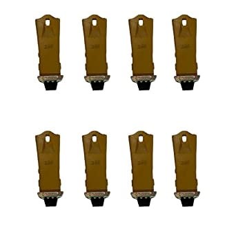 25S BUCKET DIRT DIGGING TEETH/TOOTH W/ 25/30PN & 25/30LK (8 PK)