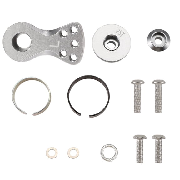 25T Adjustable Servo Saver Arm Horn for -1/10 RC Cars Parts,L,C