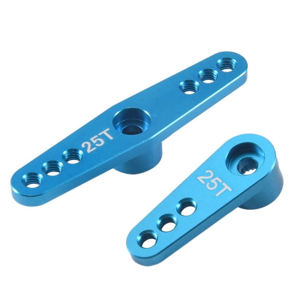 25T Aluminum RC Servo Arm Horn for Futaba Savox Xcore HD Power RC Tools,Blue xc3359