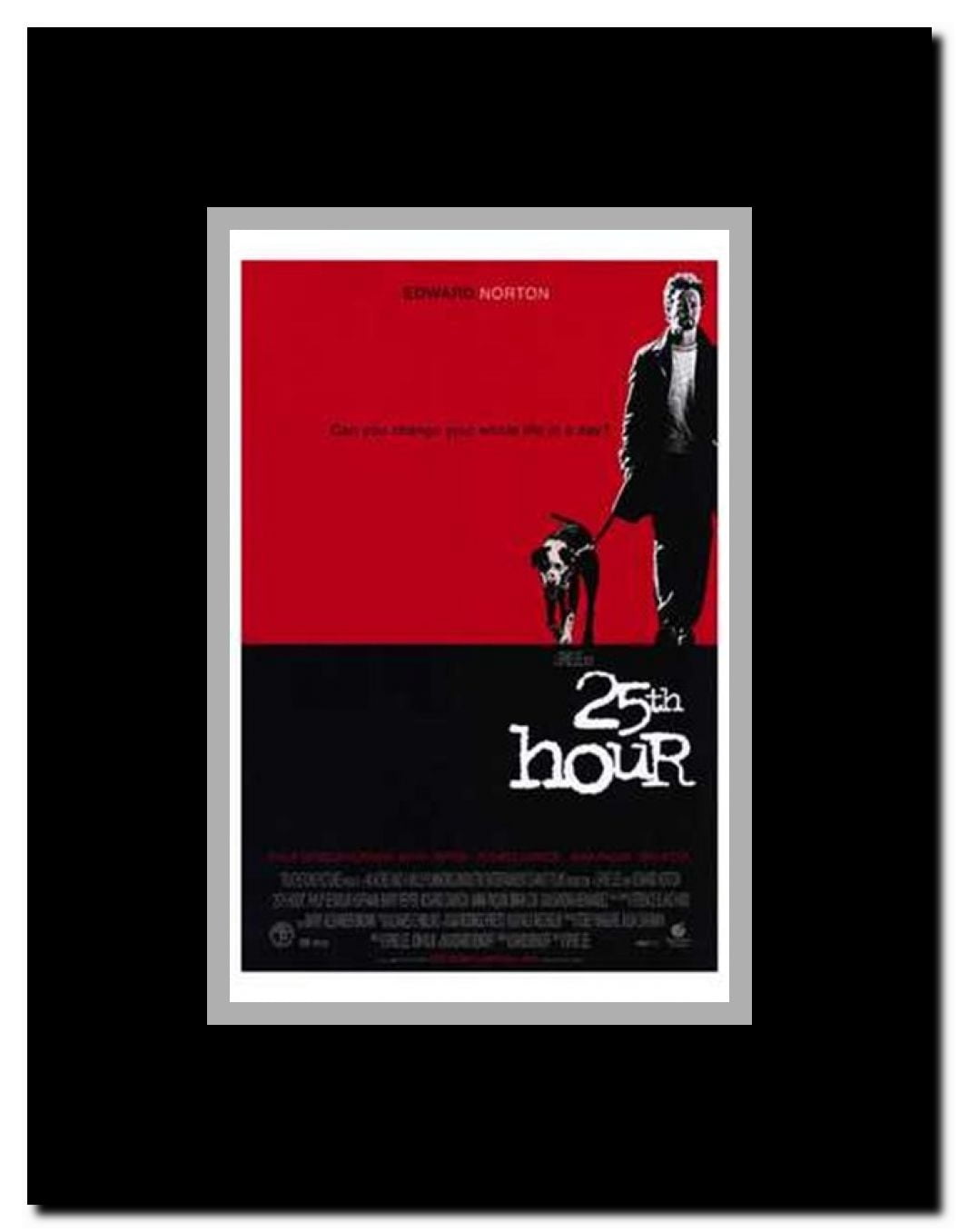 25Th Hour Framed Movie Poster