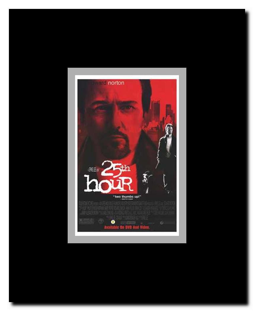 25Th Hour Framed Movie Poster