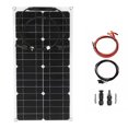 25W 25W Flexible Solar Panel Kit 5V Battery Charger for Rv Boat Mobile