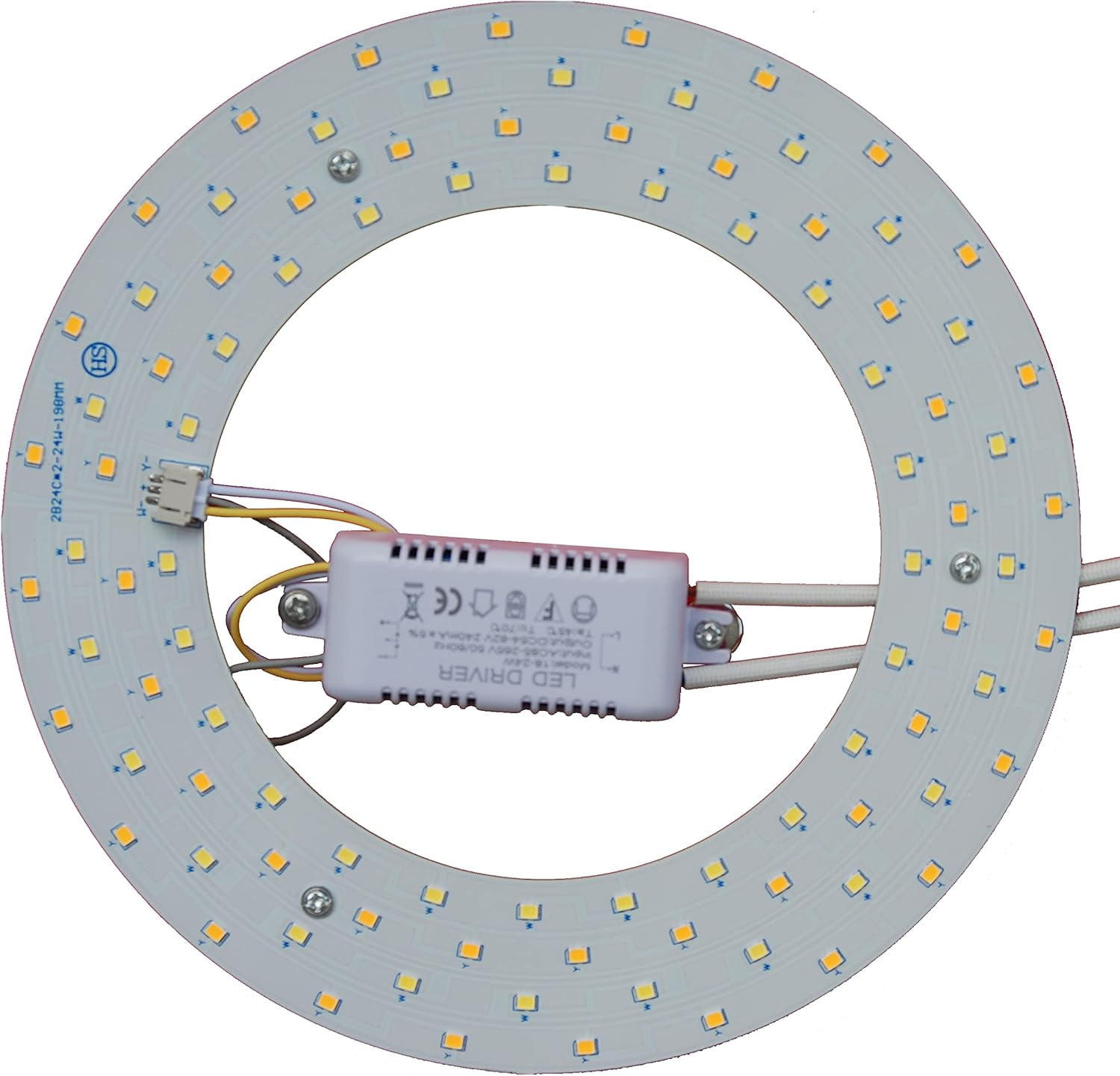 25W 3 Color Temperature LED Ceiling Fan Light Kit, LED Light Panel for