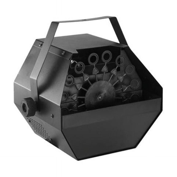 25W Automatic Machine Pro Bubble Blower Maker with Handle for DJ Disco Stages Wedding Kids Birthday Parties, Black - Unisex