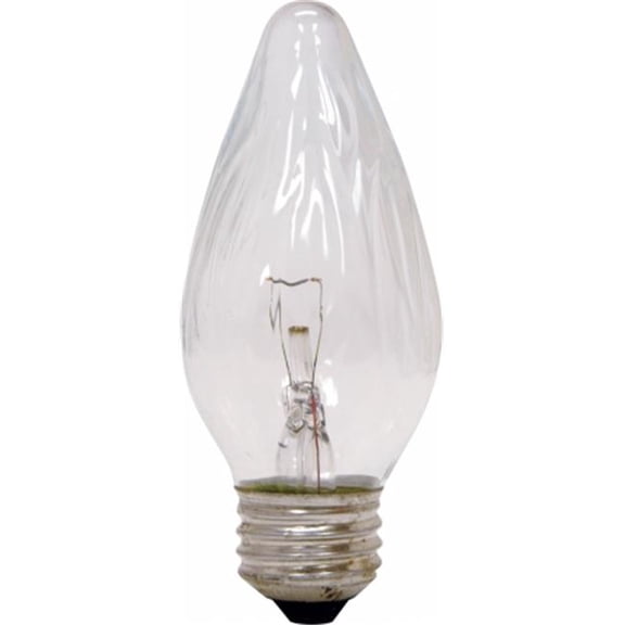 25W Clear Torpedo Ceiling Fan Bulb - Clear - 2 Count - Decorative Incandescent