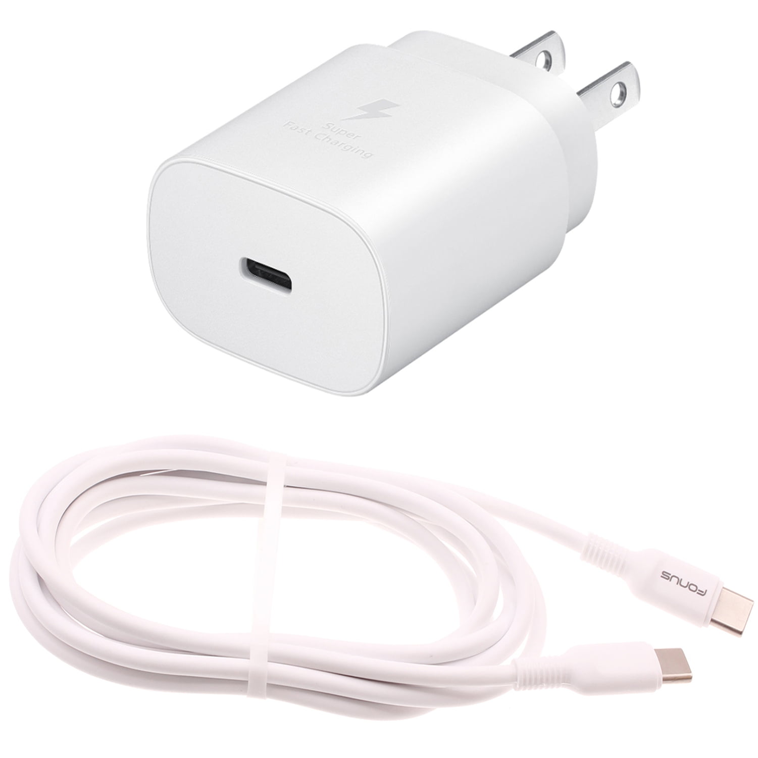 25W Fast Home Charger for Samsung Galaxy Tab A7/A8/A9/A9 Plus/A7 Lite Tablets - PD Type-C 10ft USB-C Cable Quick Power Adapter Travel for Galaxy Tab A7/A8/A9/A9 Plus/A7 Lite Models