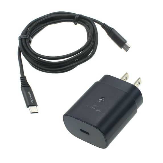 25W Fast Home Charger for Google Pixel 8/Pro Phones - PD Type-C 6ft USB-C Cable Quick Power Adapter Travel compatible with Google Pixel 8/Pro