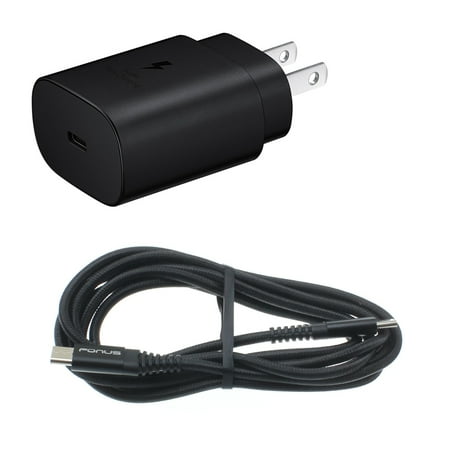 25W Fast Home Charger for Nokia C200/C100 Phone - PD Type-C 6ft USB-C Cable Quick Power Adapter Travel A3L for Nokia C200/C100 Models
