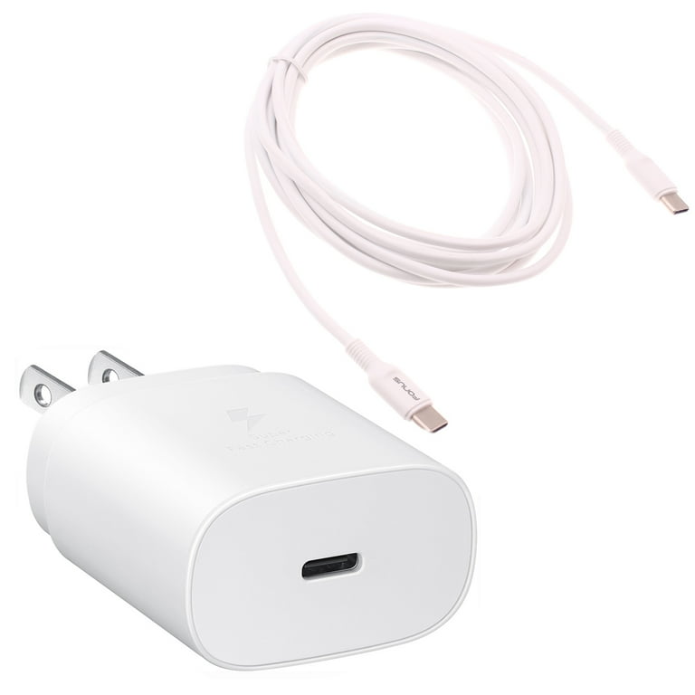 25W Fast Home Charger for Samsung Galaxy Tab S9 FE/Plus - PD Type